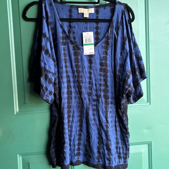 Michael Kors large cold shoulder top new nwt - Picture 2 of 8